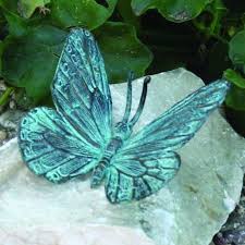 Design Toscano Verdigris Butterfly Bronze Garden Statue Garden Statues Statue Design Toscano