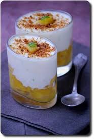 Mousse Au Mascarpone Et Citron Vert Sur Compote De Mangue Recettes De Cuisine Recette Idee Recette