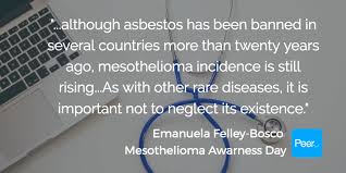 Malignant mesothelioma (mm) is a rare but rapidly fatal and aggressive tumor with limited knowledge of its natural history. Mesothelioma Awareness Day Editor Interview With Emanuela Felley Bosco On Translating Mesothelioma Research Into Clinical Outcomes Peerj Blog