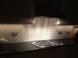 Pin By Eric Lovejoy On Kitchen Backsplash White Kitchen Tiles Backsplash With Dark Cabinets White Tile Backsplash