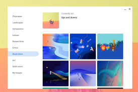 The feed will change its color based on the wallpaper. How To Change The Wallpaper On A Chromebook Chrome Ready