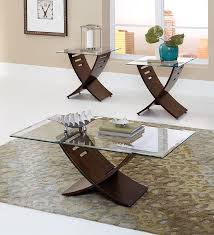 The diletta foosball cocktail table from steve silver co. Buy Steve Silver Cafe 3 Piece Glass Coffee Table Set In Dark Oak Online In Turkey B0721kkg1z