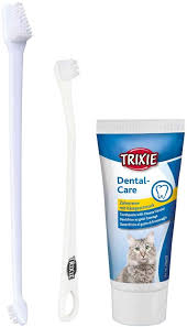 2 cleaning your cat's teeth. Trixie Dental Hygiene Set Cats Amazon Co Uk Pet Supplies