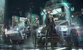 Download hd wallpapers for free on unsplash. Anime Anime Girls Swav Night Rain Wallpaper Resolution 2000x1200 Id 1194087 Wallha Com