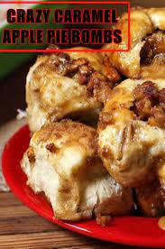 Crazy Caramel Apple Pie Bombs Apple Recipes Caramel Apple Pie Bombs Caramel Apple Pie