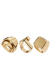 Black And Gold Jewelry River Island Chunky Ring Pack Black Gold Jewelry Gold Rings Jewelry Jewelry