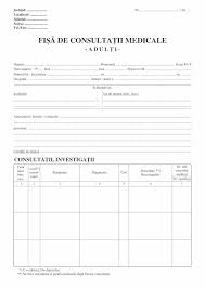 Fisa Consultatii Adulti A4 Silvaniaprint