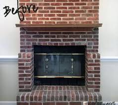 DIY Easy Fireplace Makeover Idea