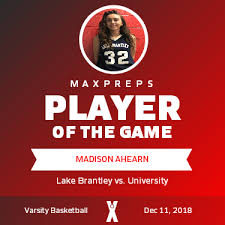 Madison Ahearn's Lake Brantley High School Career Home