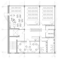 Furniture icons bedroom floor plan symbols. Standard Office Furniture Symbols Set Used In Architecture Plans Royalty Free Cliparts Vectors And Stock Illustration Image 127315577