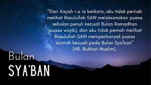 Lupa Baca Niat Puasa Nisfu Sya Ban Tadi Malam Boleh Dibaca Siang Hari Menurut Hadist Surya