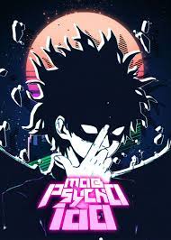 Mob Psycho 100 Anime Manga Poster Print Metal Posters Displate Mob Psycho 100 Wallpaper Mob Psycho 100 Anime Mob Psycho 100