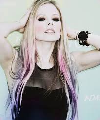 Pink And Purple Hair Avril Lavigne Avril Lavingne Hair Beauty Purple Hair