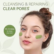 Amazon.com : Green Tea Extract Deep Cleanse Clay Mask for Face, Blackhead  Remover Pore Minimizer for Face Dull Skin, Deep Cleansing & Moisturizing &  Oil Control, Face Mask for Women Men All