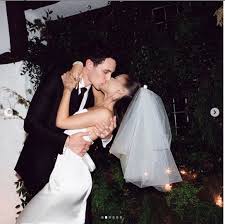 Curiously enough, it was love from then on for ward. Singer Ariana Grande Shares First Photos From Her Wedding To Dalton Gomez