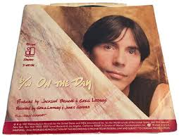 45 RPM Record Jackson Browne Tender Is The Night/On The Day (box11)