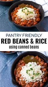 Red Beans Rice Freezer Pantry Friendly In 2020 Red Beans And Rice Recipe Easy Recipes With Kidney Beans Rice And Beans Recipe Vegetarian