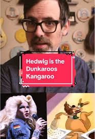 Hedwig is the Dunkaroos Kangaroo. #johncameronmitchell #stephentrask  #hedwigandtheangryinch #dunkaroos #library #criterion #musicaltheatre  #musicals #90s