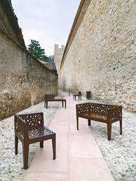 Mobiliers Urbains Collection Corten Bancs Dea Banc Mobilier Urbain Decor Urbain Acier Corten
