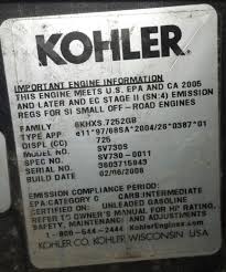 Kohler courage sv series engine parts 2006 Cub Cadet Slt 1550 Riding Mower Kohler Courage 25 Hp Twin Cylinder New Battery Turns Over Motor Fine With No