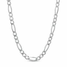 Men S 7 0mm Figaro Chain Necklace In Sterling Silver 24 Zales Now you have no excuses.