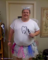 Besides purchasing the fairy wings and wand you will need the following materials to make the rest of the costume. Tooth Fairy Adult Costume No Sew Diy Costumes