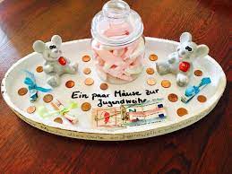 Vom klassischen geldgeschenk ✓ bis zum persönlichen geschenk ✓. Ein Paar Mause Zur Jugendweihe Geldgeschenk Mal Anders Jugendweihe Geschenke Diy Kindergeschenke Geldgeschenke Fur Kinder