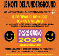 Le notti dellUnderground, il nuovo Festival del Re Nudo torna a Milano  dopo 50 anni - Radio Lombardia
