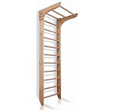 Kletterwand Sprossenwand Mit Stange Sportgerat Kinder 1 220 Fitness Kinder Gym Turnwand Klettergerust Holz Kind Amazon De Sport Freiz Klimwand Fitness Hout