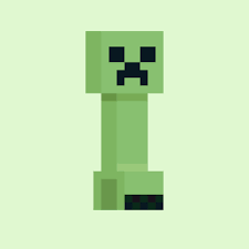 Pixel art friday simple creeper face magma. Minimalist Pixel Art Of A Creeper Minecraft