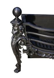 Decor furniture chair home decor dining chairs grate. A Victorian Cast Iron Fire Grate With Lion Mask Decoration Uk Heritage