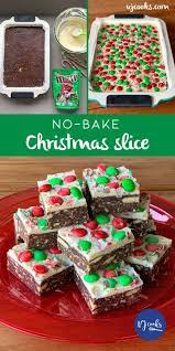 No Bake Christmas Slice Recipe From Vj Cooks Recipe Slices Recipes Christmas Cooking Christmas Food