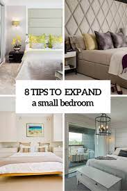 How To Make A Small Bedroom Look Bigger Luxury Linens Magazine Tiny Bedroom Bedroom Layouts Big Bedrooms