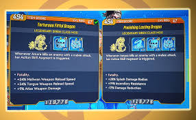 Amara Master List Of Class Mods Amara The Siren The Official Gearbox Software Forums