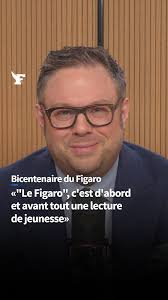 200 ANS ▪︎ «Enfant, je lisais “Le Figaro” pour faire comme mon père» -  Mathieu Bock-Côté célèbre le bicentenaire du «Figaro».- #Figaro200ans Du 14  au 16 janvier 2026, participez gratuitement à notre ...