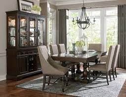 Formal 7 Pc Rustic Country Style Dining Table Tan Chairs Furniture Set Dining Table Ideas Of Di Living Dining Room Country Dining Rooms Dining Room Design