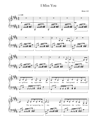 5 / 5 53 мнений. Print And Download In Pdf Or Midi I Miss You Blink 182 Free Sheet Music For Piano Made By Niclas48 Miss You Blink 182 Miss You Blink Blink 182 Music