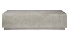 Matter Grey Cement Rectangle Coffee Table Reviews Cb2 Coffee Table Rectangle Stone Coffee Table Coffee Table Grey