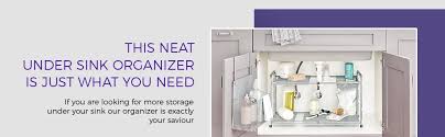 under sink organizer customizable