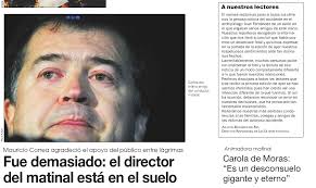 Noticias destacadas de la categoría. Medio Chileno Se Disculpa Por Polemica Portada Sobre Accidente Aereo Clases De Periodismo