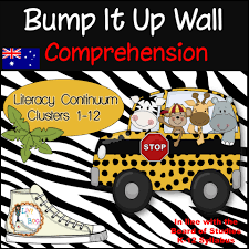 Bump It Up Wall Australian Literacy Continuum Comprehension Clusters 1 12