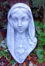 Mary mold plaster concrete cement ABS plastic mold 10" x 5" x up to 3"  thick