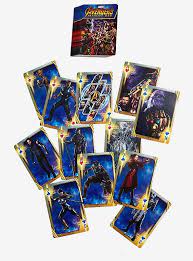 Marvel Avengers Infinity War Playing Cards Marvel Avengers Avengers Marvel
