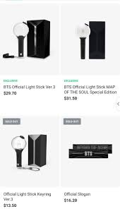 Weverse shop would like to access. Bts Merch Restocks On Twitter Weverse Shop Global Restocked The Bts Official Light Stick Ver 3 And Map Of The Soul Tour Special Edition Limit 3 Check Shipping Restrictions