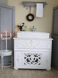 Die unternehmenseigene manufaktur ist geprägt durch moderne technik und einen hohen anteil an handwerklicher fertigung. Shabby Chic Waschtische Land Liebe Badmobel Landhaus Shabby Chic Badezimmer Waschtisch Shabby