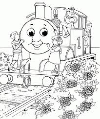 You can print or download them to color and offer them to your family and friends. Kids And Thomas The Train Coloring Page Free Printable Coloring Pages For Kids