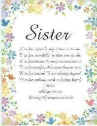 Birthday Poem For Brother From Sister A Sister Little Sister Quotes Sister Poems Sister Birthday Quotes