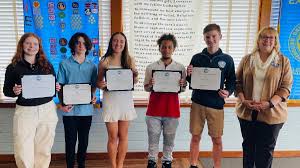 Students of the Month Honored for Academics, Citizenship, and Leadership