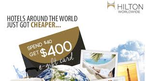 You'll also enjoy more flexibility and control with contactless arrival with our hilton honors app. Magic Of Miles Flash Sale 400 Hotelandresort Gift Card For Hilton Properties For 40 Magic Of Miles