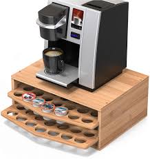 Model# 5000200558 (839) $ 199 99. Well Weng 70 Capacity 2 Tier Bamboo Coffee Pod Holder Storage Organizer With Drawer For Keurig K Cup Pods Walmart Com Walmart Com